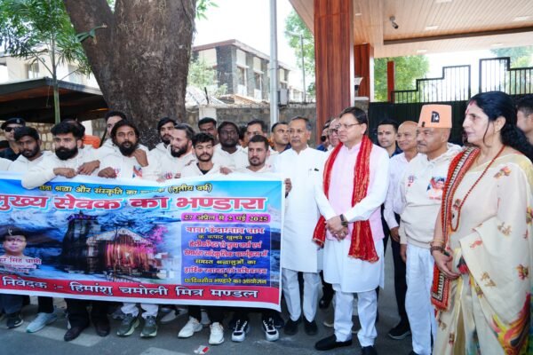 मुख्यमंत्री ने कहा कि चार धाम यात्रा शुरू होने वाली है, यात्रा के लिए पूरे राज्य ने उत्साह का माहौल है