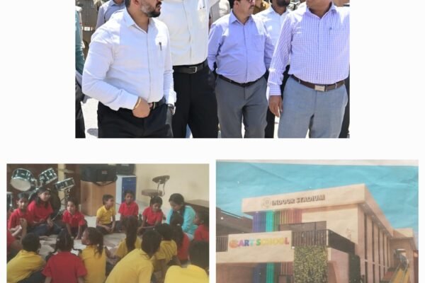 आधुनिक सुविधा और शैक्षणिक वातावरण के अनुकूलिता के अनुरूप हो रहा है भवन का निर्माण कार्य : डीएम